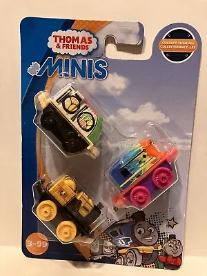 Buy Thomas Minis 3 Pack 2019 GBR00 Rainbow Shane Stephen Sushi Spencer Mini Trains • 14.19£