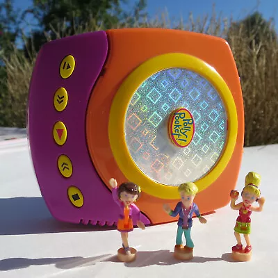 Buy Mini Polly Pocket CD Player 100% Complete With Sound Bluebird 1998 EXCELLENT • 33.97£
