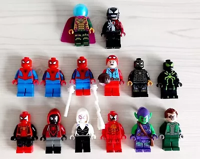 Buy LEGO Minifigure Job Lot | Spider-Man Movies | 14 Minifigures • 83.99£