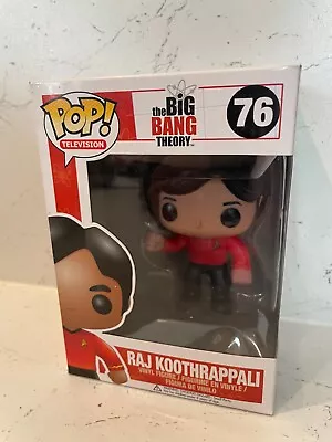 Buy Pop Funko Television The Big Bang Theory Raj Koothrappali Star Trek #76 • 123.56£