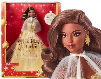 Buy Barbie Signature Christmas Doll 2023 HJX05 Mattel Holiday Barbie • 98.86£