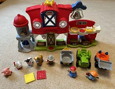 Buy Fisher Price Little People Caring For Animals Farm Additional People & Vehicles • 23.95£