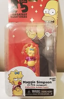 Buy NECA The Simpsons Maggie Simpson Guest Stars Series 2  Action Figure New  • 19.95£
