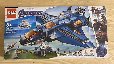 Buy NEW Sealed LEGO Ultimate Quinjet Avengers Set 76126 Some Box Damage • 95£