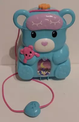 Buy Mattel Polly Pocket Sleepover Teddy Bear Compact  Micro Dolls Purse Toy Playset • 18£