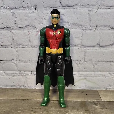 Buy 2018 Mattel DC Comics Robin Figure (From Batman) 11  Tall. Black Cape Version. • 10.40£