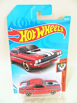 Buy Hot Wheels 189 '70 Dodge Hemi Challenger' Muscle Mania. Moc/mib/carded/long Card • 2.99£