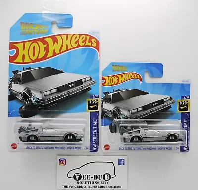 Buy Hot Wheels Back To The Future Time Machine - Hover Mode Delorean 2024 HTB33 PAIR • 12.99£