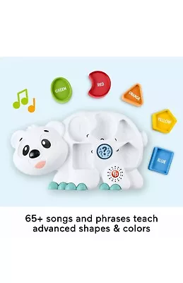 Buy ​Fisher-Price Linkimals Puzzlin Shapes Polar Bear. 65 Songs, Tunes, Phrases  • 30£