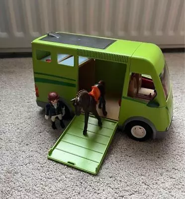 Buy Playmobil 6928 Country Horse Box & Free Mini Ranch Used / Clearance • 23.95£