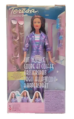 Buy 2002 Cut 'N Style Teresa Barbie Doll / Hairdressing Fun / Mattel 56893, NrfB • 61.35£