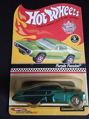 Buy HOT WHEELS RLC PURPLE PASSION REDLINE CLUB CONVENTION (6th National) CAR- IN UK • 50£