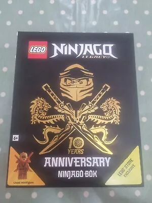 Buy Lego Ninjago Legacy 10 Years Anniversary Ninjago Box Exclusive Lloyd Minifigure. • 17£