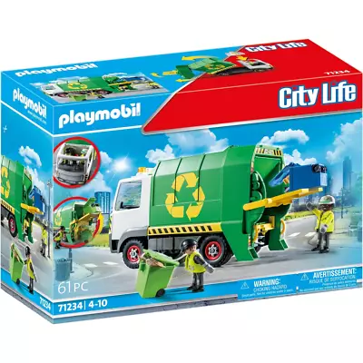 Buy Playmobil 71234 Recycling Truck City Life New Kids Childrens Toy • 26.99£