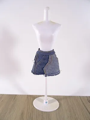 Buy Fashion Fashion Clothing For Barbie Or Similar Doll Chic Short Jeans Skirt (14057) • 5.10£