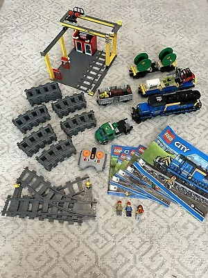 Buy Lego Cargo Train Set 60052 - 98% Comp With Instructions • 89.99£