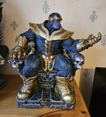 Buy Sideshow Thanos On Throne Statue Xm • 950£