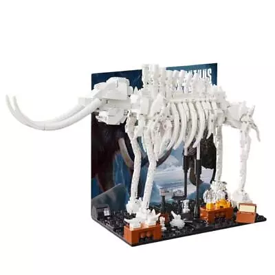 Buy Manny Sid Diego Ice Age Fossils Museum Building Set Architecture Building Blocks • 59.67£