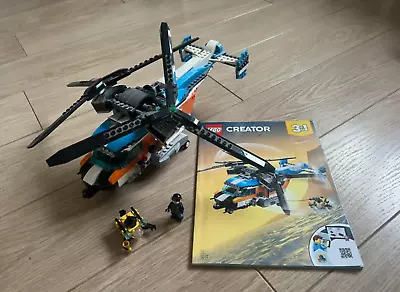 Buy Lego 31096 Creator 3 In 1 Twin Rotor Helicopter • 30£