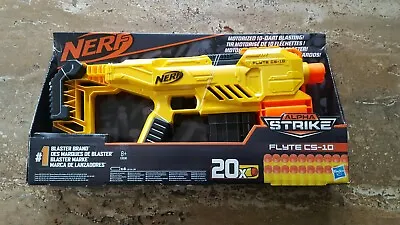 Buy Nerf Alpha Strike Flyte C5-10 Blaster New With 20 Ammo Hasbro • 21.35£