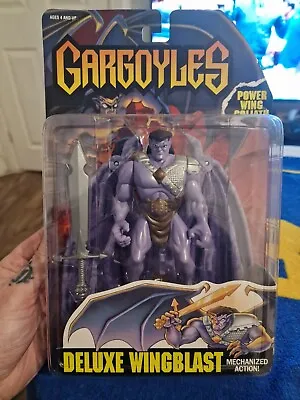 Buy Gargoyles Power Wing Goliath Deluxe Wingblast Kenner Figure MIB 1995 • 60£