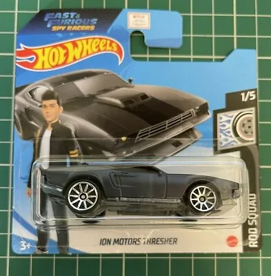 Buy Hot Wheels ION Motors Thresher Grey Rod Squad Number 72 New And Unopened • 19.99£