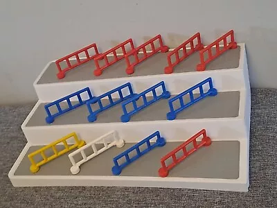 Buy Lego Duplo Fence Barrier  X 13 - Assorted Colours VGC - Part Number 12602    • 9.99£