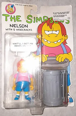Buy Mattel The Simpsons Nelson Mint On US Card 1990 • 30£