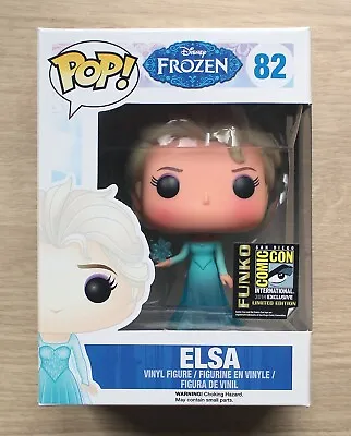 Buy Funko Pop Disney Frozen Elsa SDCC (Box Wear)  + Free Protector • 69.99£