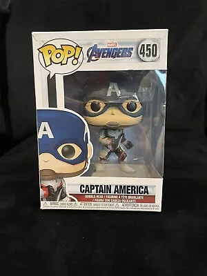 Buy Funko Pop! Avengers: Endgame - Capt. America (Quantum Suit) #450 - Used • 5£