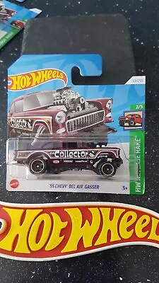 Buy Hot Wheels ~ 55' Chevy Bel Air Gasser, The Collector, S/Card. More Models Listed • 3.99£