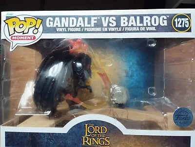 Buy Funko Pop The Lord Of The Rings Gandalf Vs Balrog Moment 1275 Brand New! • 70£