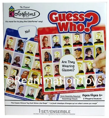 Buy Hasbro Colorforms Guess Who? Travel Size Mini Board Game Road Trip To Go New • 9.46£