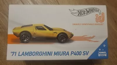 Buy Hot Wheels ID Vehicles 71 Lamborghini Miura P400 SV 8+ Gold • 15£