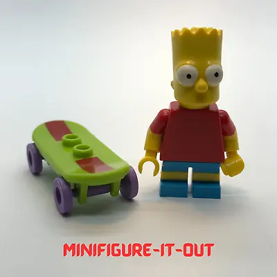 Buy Genuine Lego The Simpsons Minifigure – BART SIMPSON Sim026 From 71016 - 71211 • 8.95£