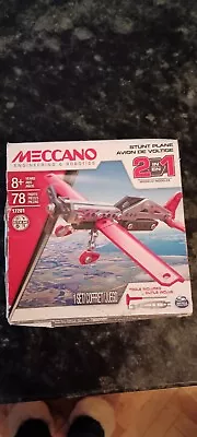 Buy Meccano 2 In  1 Stunt Plane • 5£
