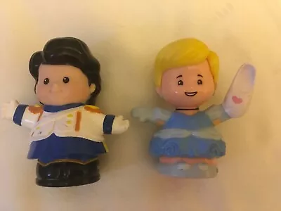 Buy Fisher Price Little People Cinderella And Prince Charming Figures • 6.75£