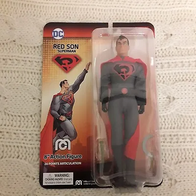 Buy Mego 8  Red Son Superman Action Figure • 19.50£