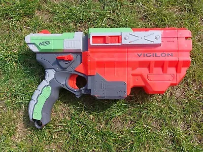 Buy Nerf Vigilon Disc Shooter Blaster Gun Toy Vortex Garden Games • 8.99£