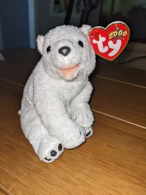 Buy Ty Beanie Babies - Aurora The Polar Bear 2000 • 1.99£