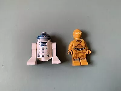 Buy Lego Star Wars R2D2 & C3PO Minifigures Genuine !!! • 9.99£