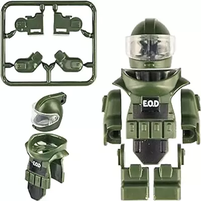 Buy LEGO Mini-Figure Custom Bomb Disposal Suit Green • 5.99£
