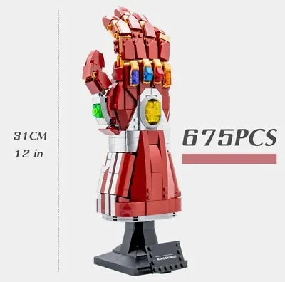 Buy LEGO Iron Man Super Heroes Infinity Gauntlet (76191) MOC Custom Set • 50£