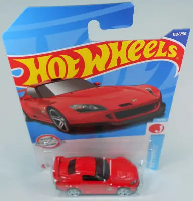 Buy Hot Wheels Custom Honda S2000 (red) Sealed On Long Card #118/2022 • 3.50£