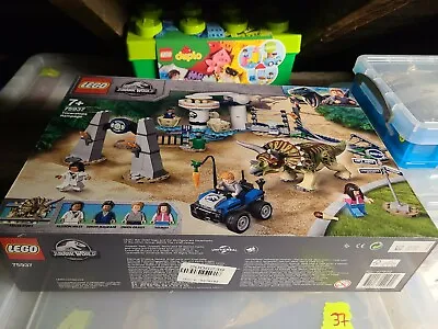 Buy Lego Jurassic World Triceratops Rampage (75937) • 66.99£