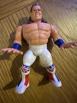 Buy WWE WWF Hasbro Series 4 - British Bulldog Wrestling Figure • 3.50£