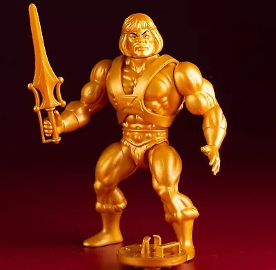 Buy Masters Of The Universe MOTU He-Man Super7 Gold Statue He-Man Loose Complete • 57.57£