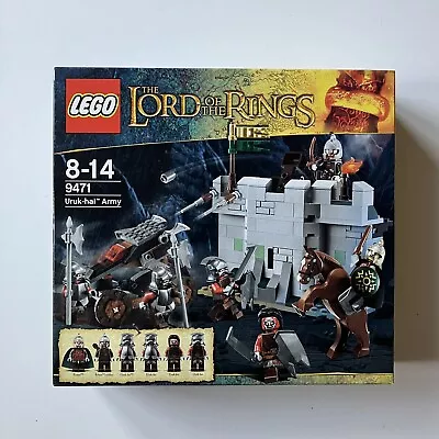 Buy LEGO The Lord Of The Rings 9471 Uruk-Hai Army Eomer Helm's Deep Brand New • 168£