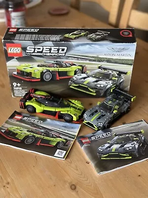 Buy LEGO SPEED CHAMPIONS: Aston Martin Valkyrie AMR Pro And Aston Martin Vantage GT3 • 38£
