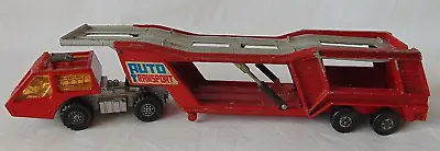 Buy Vintage 1976 Lesney Matchbox Super Kings K-10/3 Auto Transport Car Transporter • 8.99£